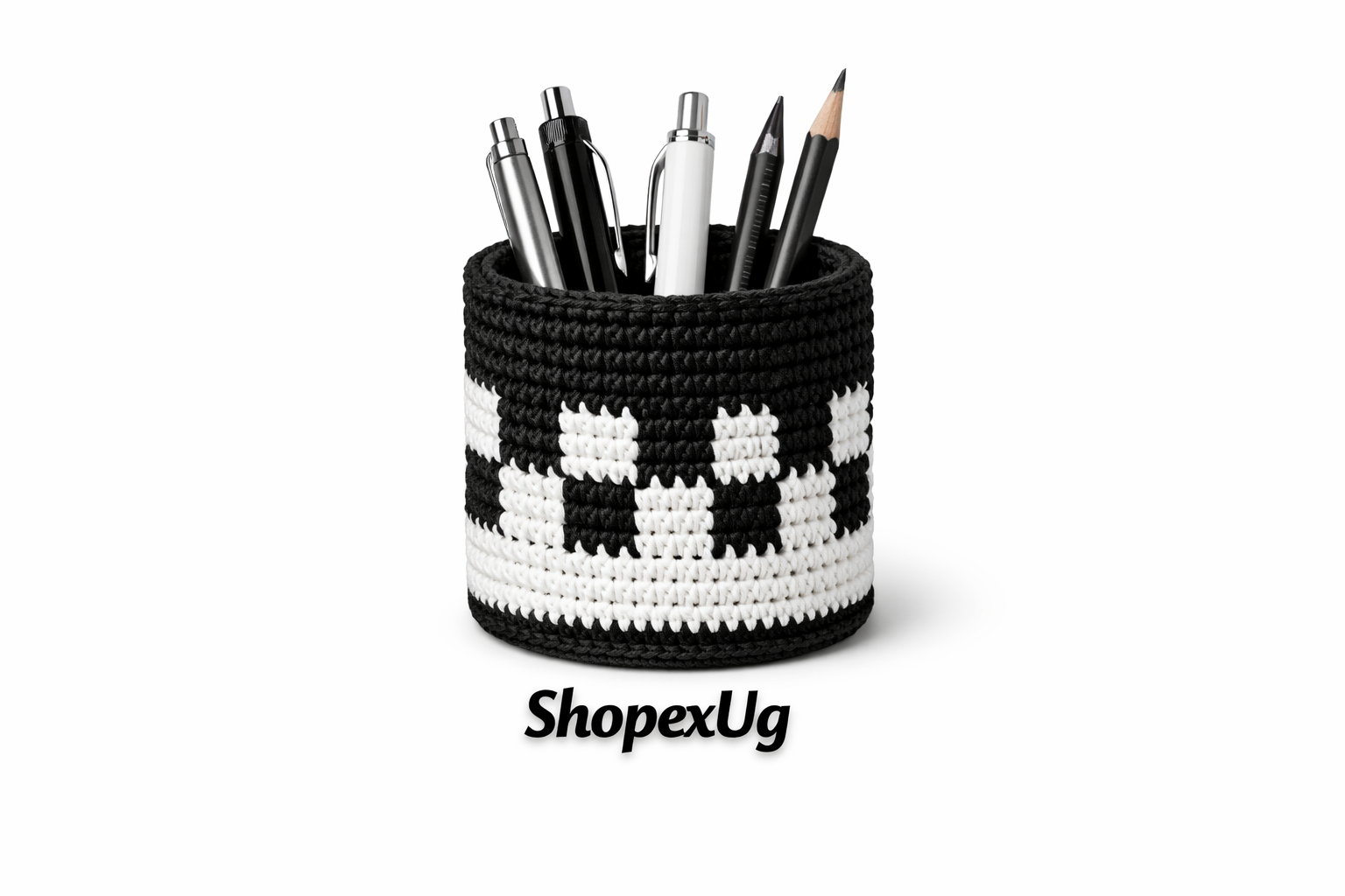 CROCHET PEN HOLDER
