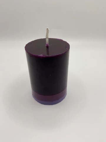 scented pillar candle